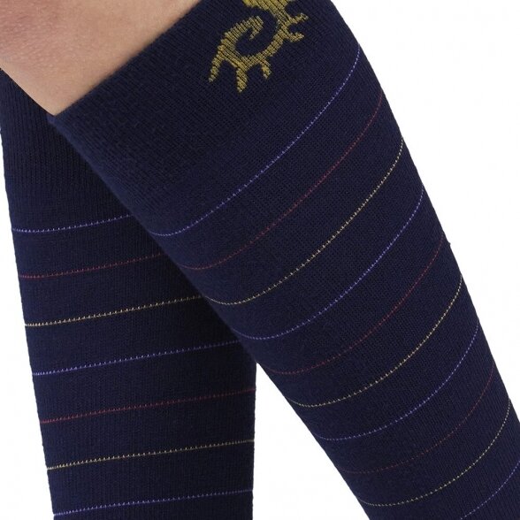 SOLIDEA Merino&Bamboo Funny kompresinės kojinės iki kelių 9