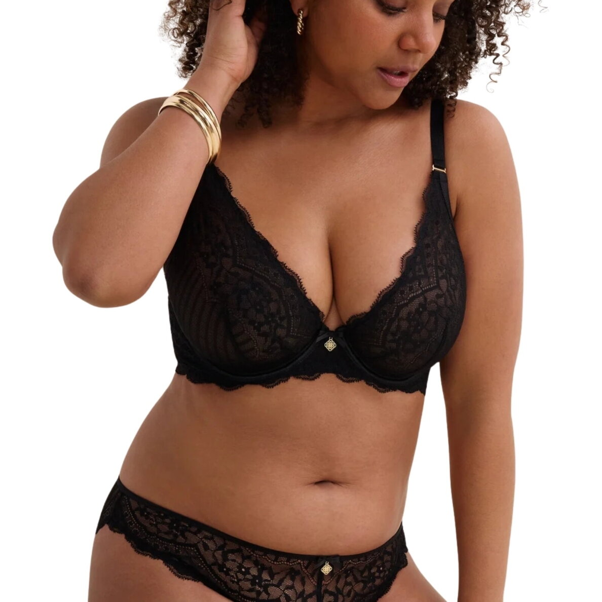 AUBADE Love Vertigo kelnaitės Black 2 AUBADE Love Vertigo kelnaitės Black 2