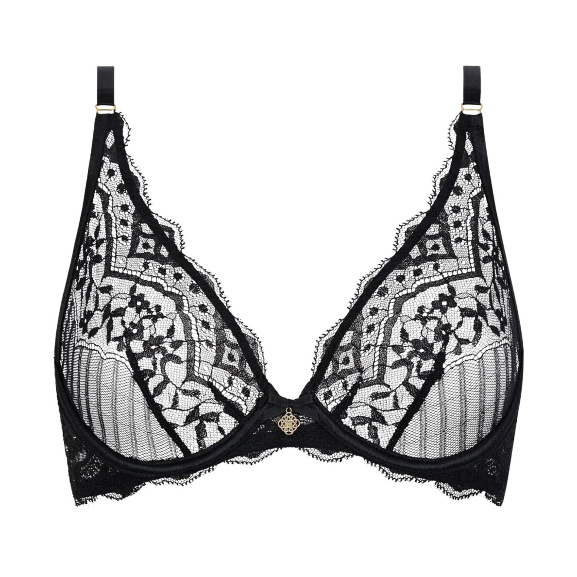 AUBADE Love Vertigo liemenėlė su lankeliais Black 6