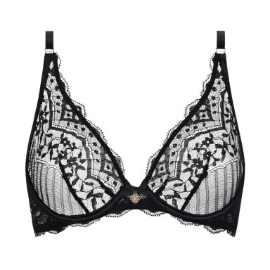AUBADE Love Vertigo liemenėlė su lankeliais Black