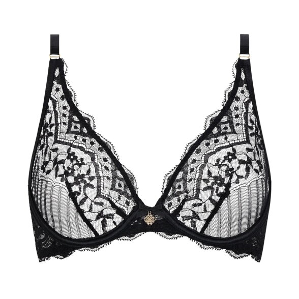 AUBADE Love Vertigo liemenėlė su lankeliais Black 6 AUBADE Love Vertigo liemenėlė su lankeliais Black 6