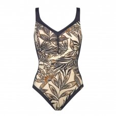 CHARMLINE Floral Golds shaping swimsuite 1365