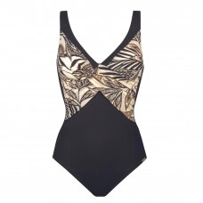 CHARMLINE Floral Golds shaping swimsuite 1712