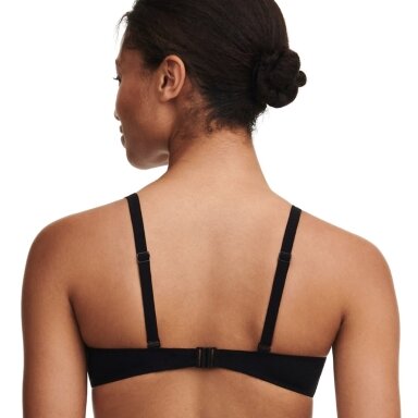 Chantelle Emblem Black push-up maudymosi kostiumėlio liemenėlė Chantelle Emblem Black push-up maudymosi kostiumėlio liemenėlė
