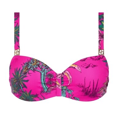 Chantelle Sauvage Pink Jungle peldēšanas krūšturis