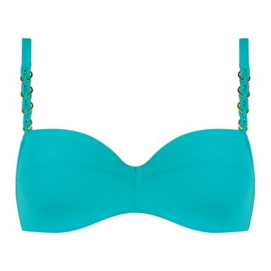Chantelle Emblem Lake Blue maudymosi kostiumėlio liemenėlė su pakietinimu