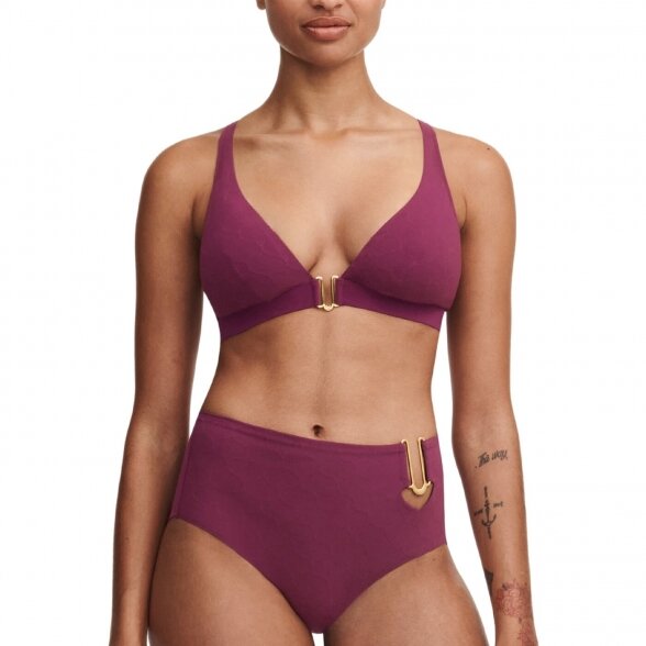 CHANTELLE Glow Purple Potionswim bikini top 3