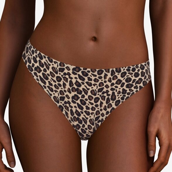 CHANTELLE soft stretch stringai Leopard CHANTELLE soft stretch stringai Leopard