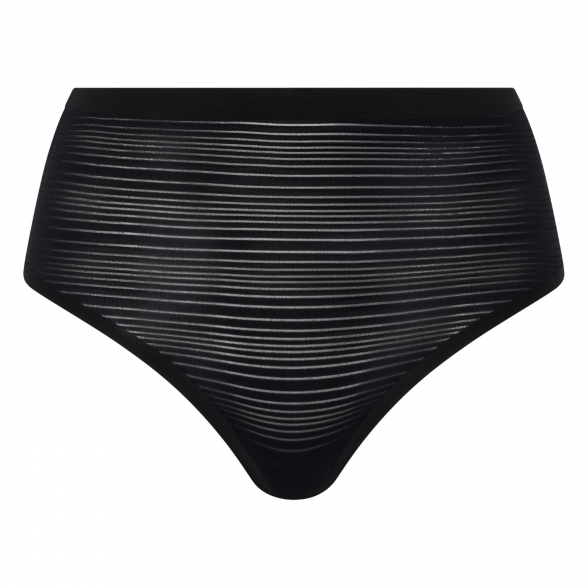 CHANTELLE Soft Stretch Stripes high waist thong 6