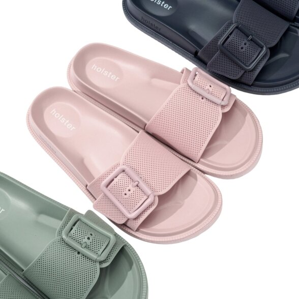 HOLSTER Laze paplūdimio šlepetės Rose 3