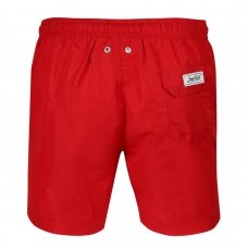JOHN FRANK Red men's swim shorts