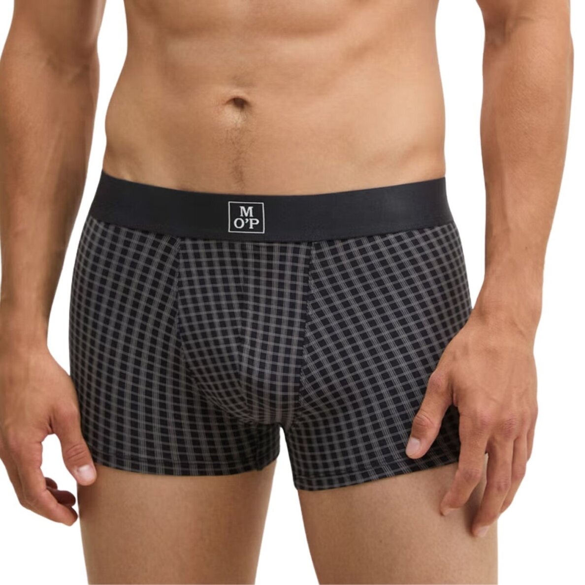 MARC O'POLO Men's Trunks 3-Pack Black Print/Black MARC O'POLO Men's Trunks 3-Pack Black Print/Black