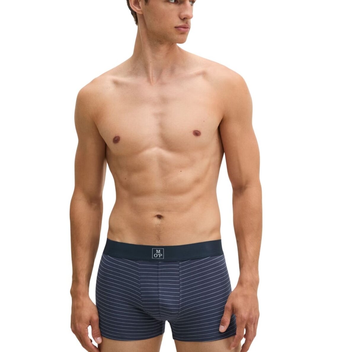MARC O'POLO meeste trunk-aluspüksid 3 tk Odessey Stripe/Dark Navy 4