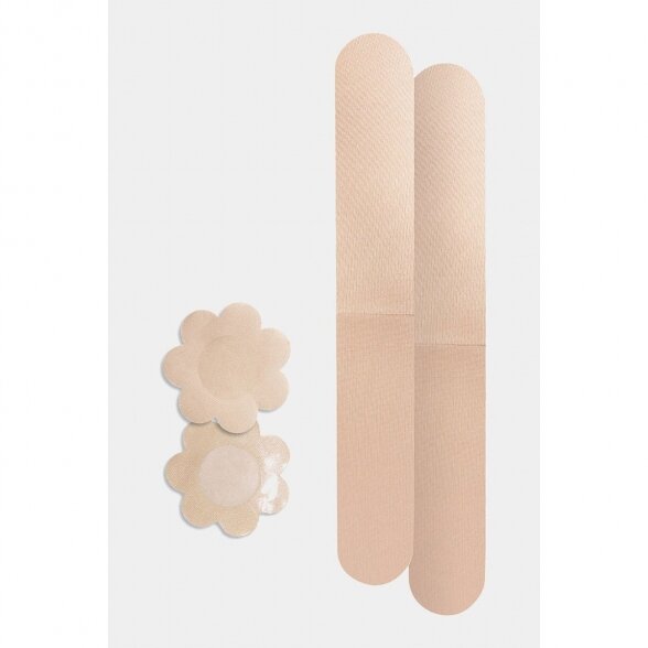 MAGIC Celebrities Breast Tape lipni juosta krūtinei pakelti, 2 komplektai pakuotėje 1