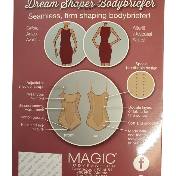 MAGIC Dream Shaper Bodybriefer figuuri korrigeeriv body 5