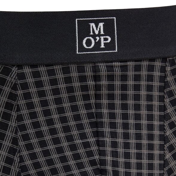 MARC O'POLO Men's Trunks 3-Pack Black Print/Black 3 MARC O'POLO Men's Trunks 3-Pack Black Print/Black 3
