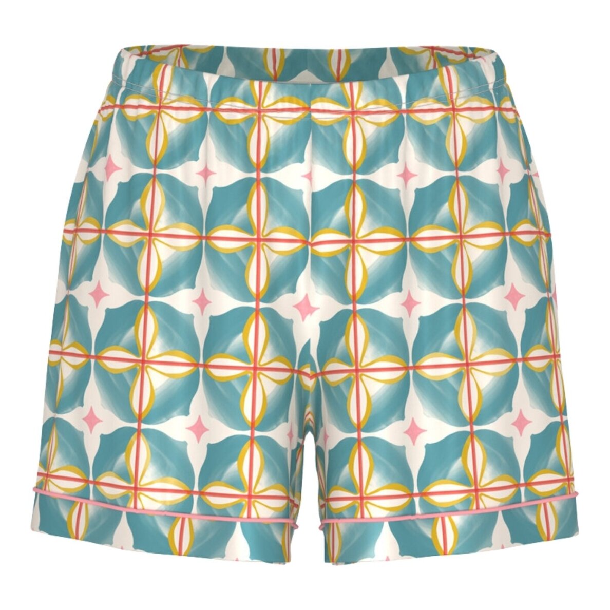 MEY Tile Dream pajama shorts 3 MEY Tile Dream pajama shorts 3