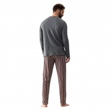 MEY Melange Striped men's pajamas