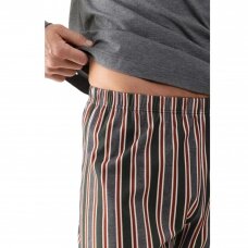 MEY Melange Striped men's pajamas