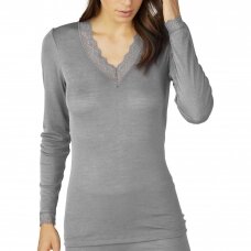MEY Silk touch Wool женская рубашка с длинными рукавами