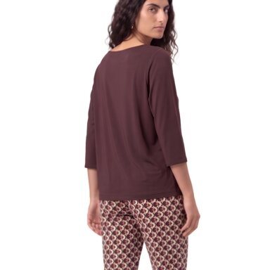 MEY marškinėliai 3/4 rankovėmis Hot Maroon MEY marškinėliai 3/4 rankovėmis Hot Maroon
