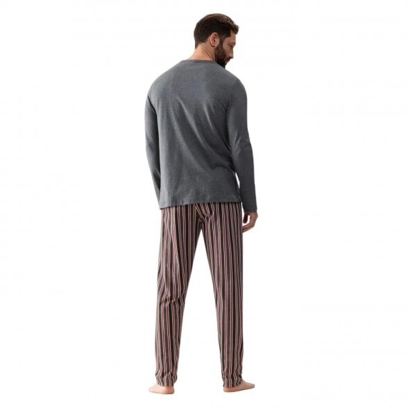 MEY Melange Striped vyriška pižama 2