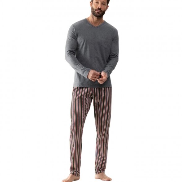 MEY Melange Striped vyriška pižama