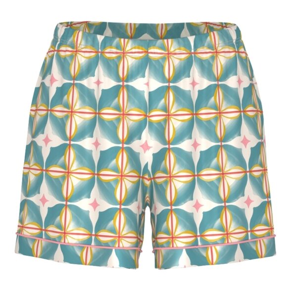 MEY Tile Dream pajama shorts 3 MEY Tile Dream pajama shorts 3