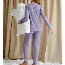 PRETTY YOU Bamboo women's pyjama set Lavender