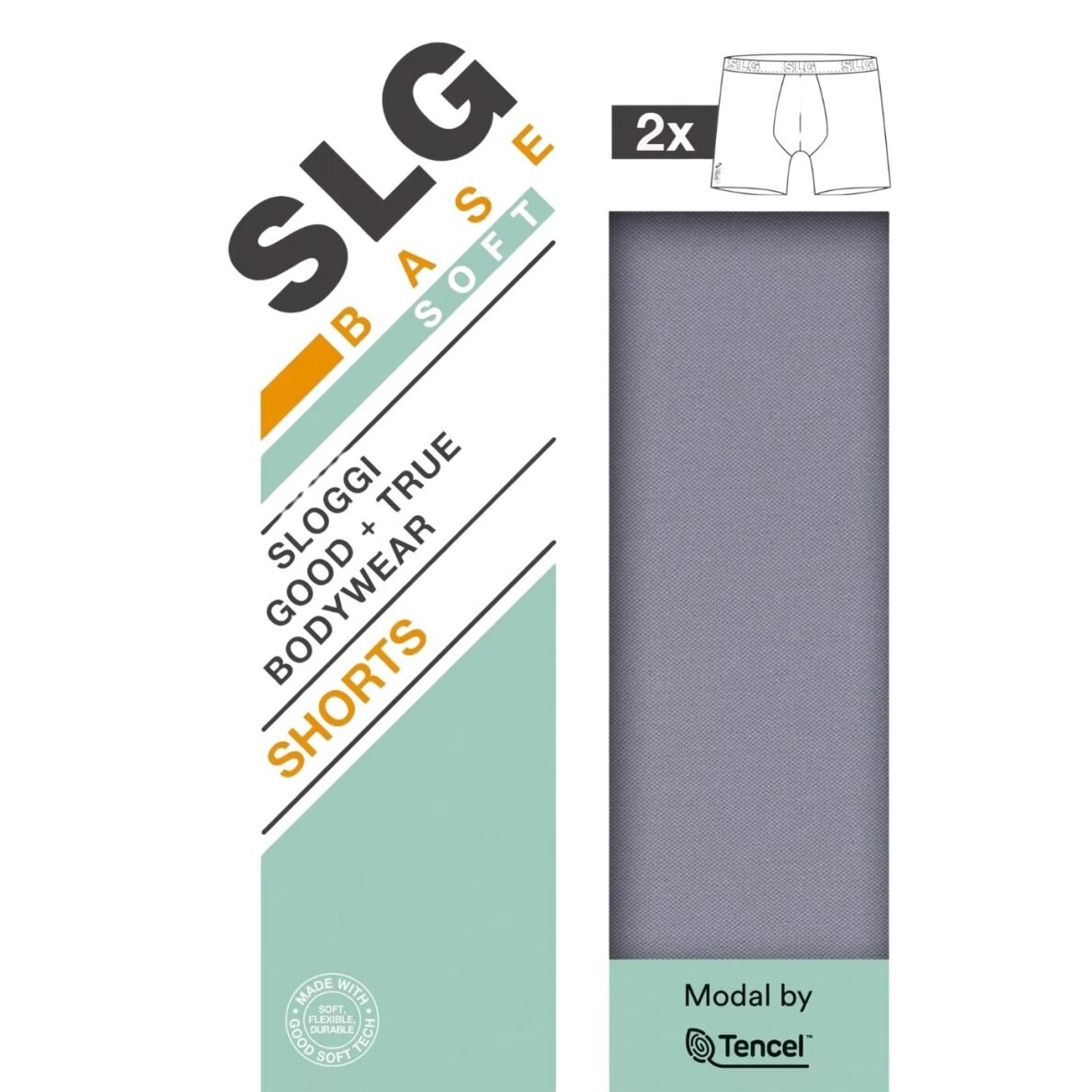 SLOGGI SLG Base Soft Shorts vyriškų apatinių kelnaičių komplektas, 2 vnt. 9 SLOGGI SLG Base Soft Shorts vyriškų apatinių kelnaičių komplektas, 2 vnt. 9
