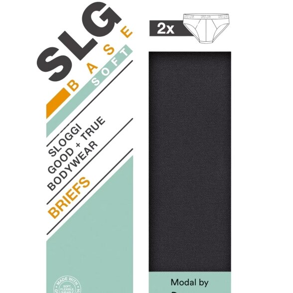 SLOGGI SLG Base Soft Brief мужские трусы, комплект 2 шт. 9