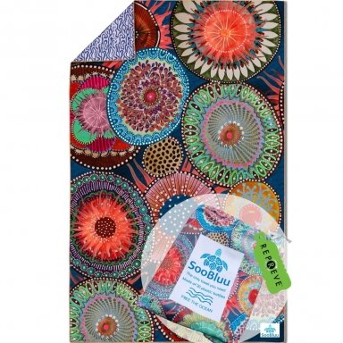 SooBluu Anemon paplūdimio / kelioninis rankšluostis 100X160 SooBluu Anemon paplūdimio / kelioninis rankšluostis 100X160