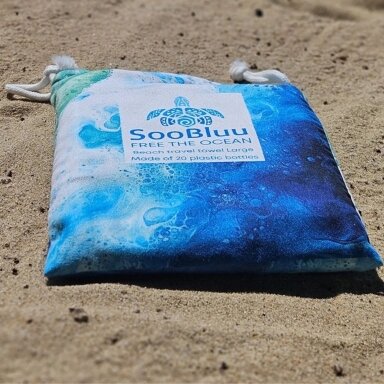 SooBluu Watamu paplūdimio / kelioninis rankšluostis 100X160