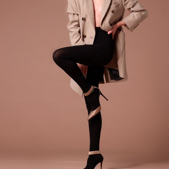 SOLIDEA Merino Jasmine compression tights with merino wool 3