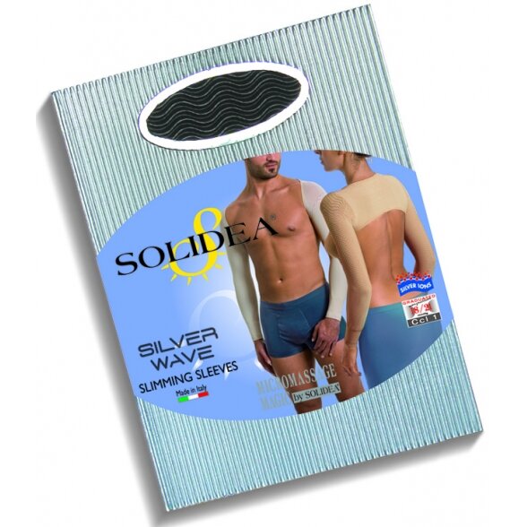 SOLIDEA Silver Wave anti-cellulite compression slimming sleeves 2