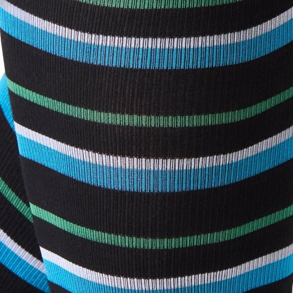 SOLIDEA Bamboo Stripe Game Horizon kompresinės kojinės iki kelių 2 SOLIDEA Bamboo Stripe Game Horizon kompresinės kojinės iki kelių 2