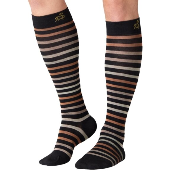 SOLIDEA Bamboo Stripe Game Perseo kompresinės kojinės iki kelių SOLIDEA Bamboo Stripe Game Perseo kompresinės kojinės iki kelių