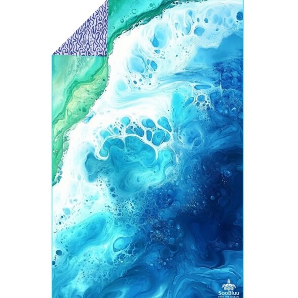 SooBluu Watamu paplūdimio / kelioninis rankšluostis 100X160 SooBluu Watamu paplūdimio / kelioninis rankšluostis 100X160