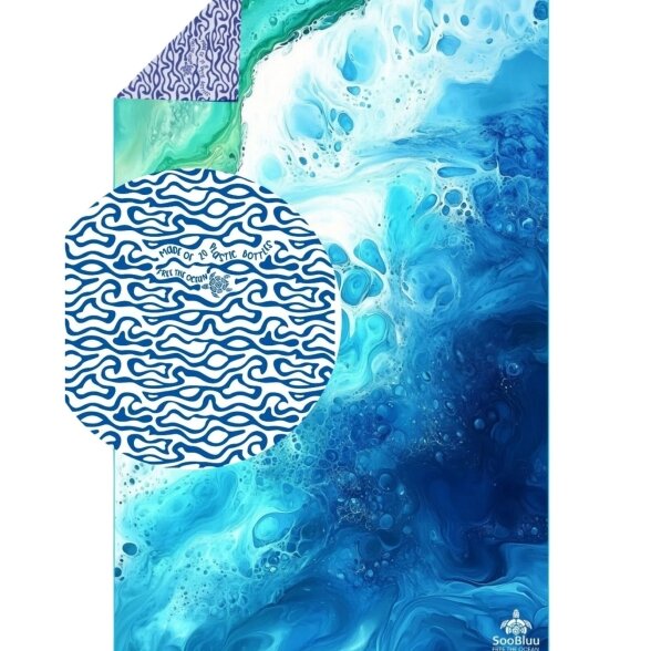 SooBluu Watamu paplūdimio / kelioninis rankšluostis 100X160 1
