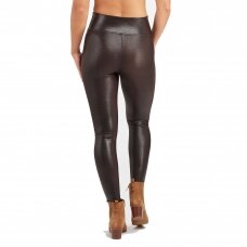 SPANX Faux Leather Croc shaping leggings
