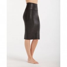 SPANX Wow faux leather shaping pencil skirt