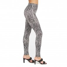 SPANX Faux Leather Snake shaping leggings